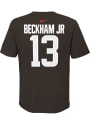 Odell Beckham Jr Cleveland Browns Youth Name Number T-Shirt - Brown