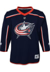 Main image for Columbus Blue Jackets Toddler Navy Blue Home Replica Jersey Hockey Jersey