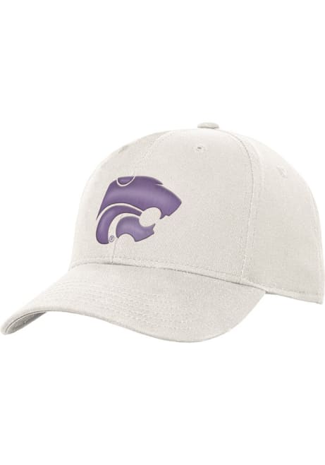 2-Tone Slouch K-State Wildcats Youth Adjustable Hat - Ivory