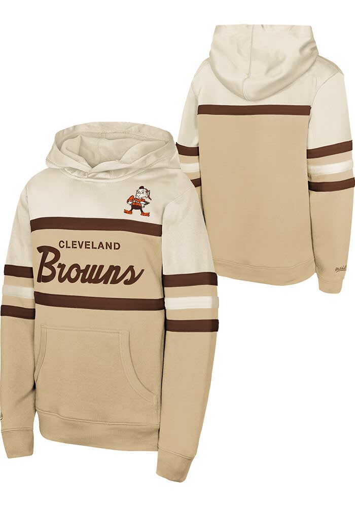 Cleveland Browns Mitchell and Ness Youth CREAM Head Coach