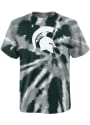 Michigan State Spartans Youth Tie Dye Primary Logo T-Shirt - Green