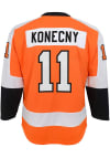 Main image for Travis Konecny  Philadelphia Flyers Youth Orange Replica Hockey Jersey