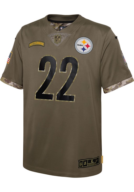 Pittsburgh Steelers Najee Harris Youth Salute To Service Game