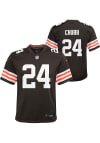 Main image for Nick Chubb Cleveland Browns Youth Brown Nike Home Football Jersey
