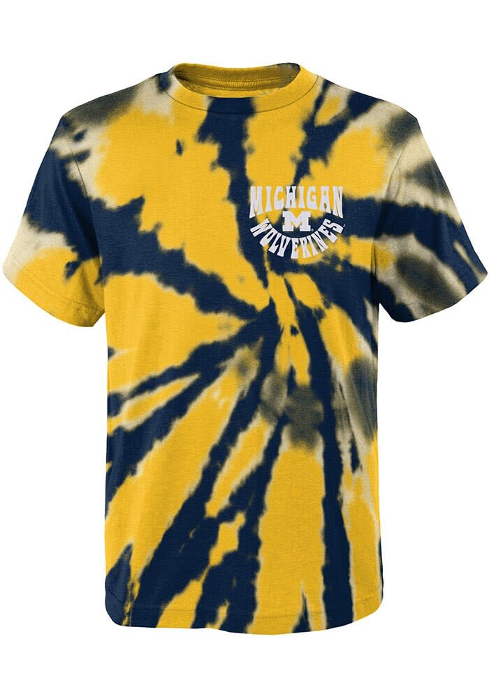 michigan tie dye shirt