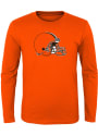 Cleveland Browns Toddler Primary Logo T-Shirt - Orange