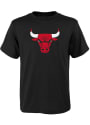 Chicago Bulls Youth Primary Logo T-Shirt - Black