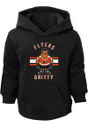 Main image for Gritty  Outer Stuff Philadelphia Flyers Youth Black Gritty Life Long Sleeve Hoodie