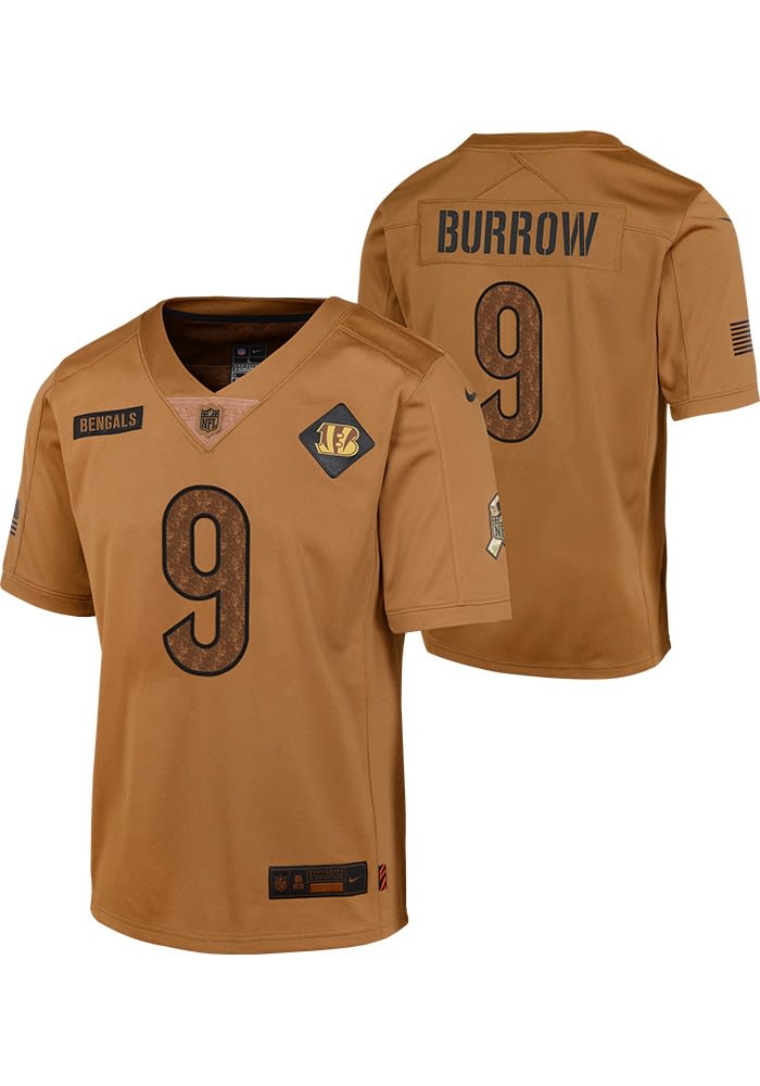 Joe burrow deals bengals jersey youth