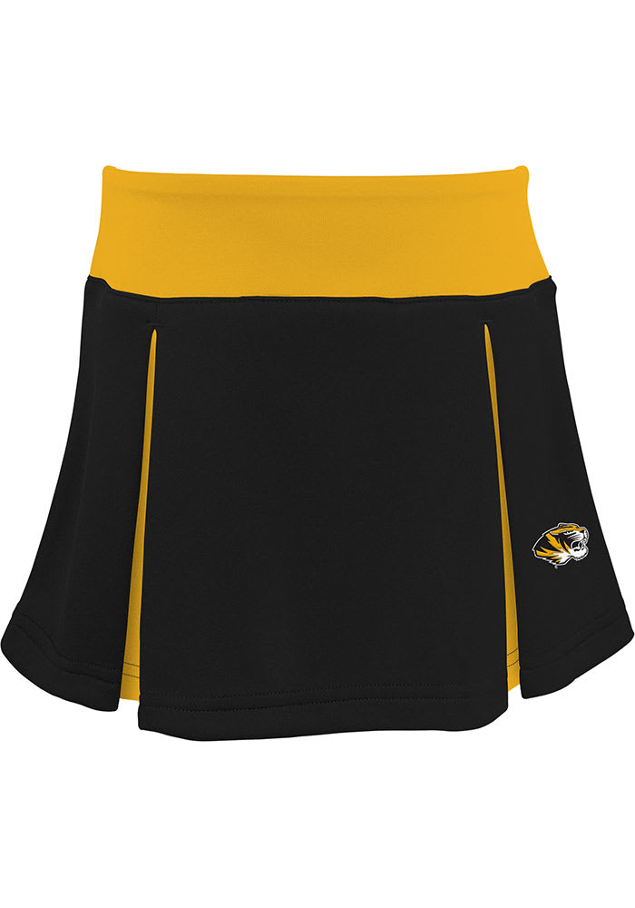 Missouri Tigers Girls BLACK Spirit Cheer 2PC Cheer Set