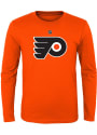 Philadelphia Flyers Toddler Primary Logo T-Shirt - Orange