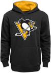 Main image for Pittsburgh Penguins Youth Black Prime Long Sleeve Hoodie