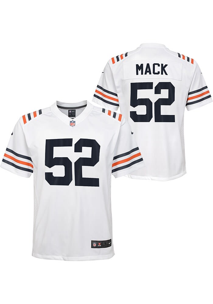 Khalil mack white store jersey