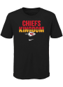 Kansas City Chiefs Youth Nike Local Split T-Shirt - Black