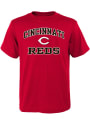 Cincinnati Reds Youth Heart and Soul T-Shirt - Red