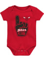 Chicago Bulls Baby Hand Off One Piece - Red