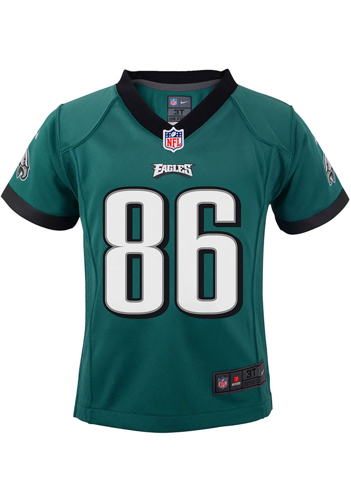 Philadelphia Eagles Zach Ertz Baby Home Midnight Green Nike Football Jersey