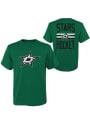Dallas Stars Youth Slogan Back T-Shirt - Kelly Green