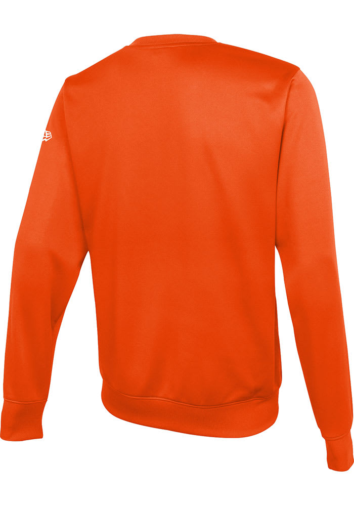 Chicago Bears Mens Orange TOP PICK Long Sleeve Sweatshirt