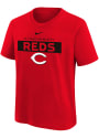 Cincinnati Reds Youth Nike Team Issue T-Shirt - Red