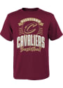 Cleveland Cavaliers Youth Tip Off T-Shirt - Maroon