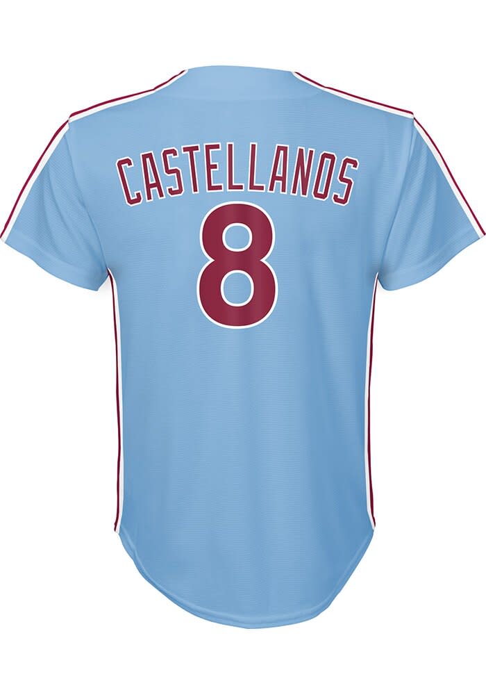 Nick Castellanos # Philadelphia Phillies Boys LIGHT BLUE
