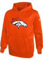 Denver Broncos Stadium Logo Hood - Orange