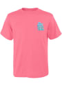 St Louis Cardinals Youth Heat Wave T-Shirt - Pink