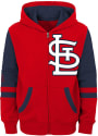 St Louis Cardinals Baby Promise Full Zip Sweatshirt - Red