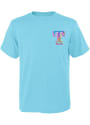 Texas Rangers Youth Heat Wave T-Shirt - Blue
