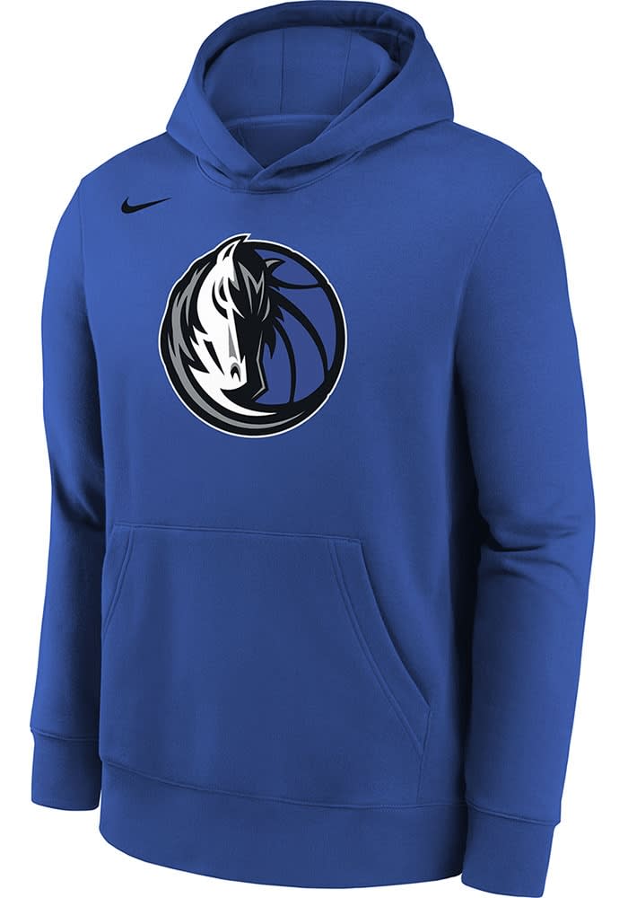 Nike Dallas Mavericks Boys Nike Fleece Pullover Essential Hoodie