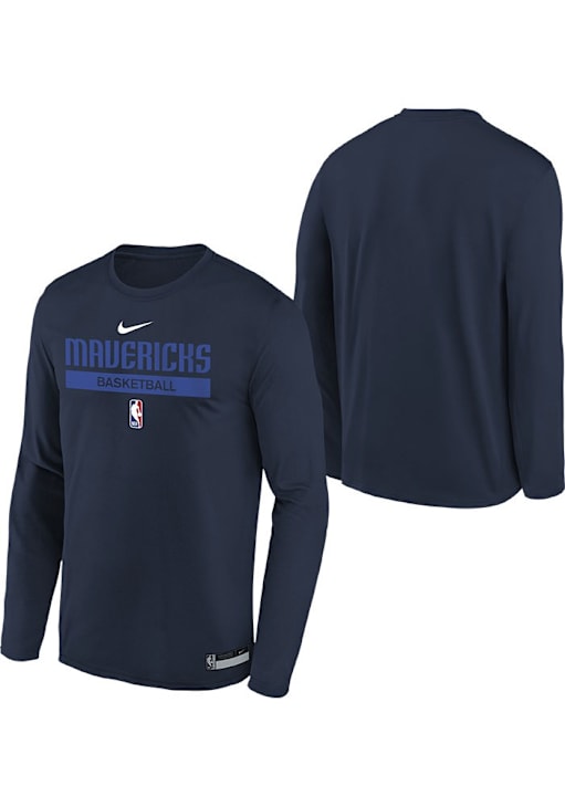 Nike Dallas Mavericks Youth NAVY Nike Practice GPX Legend Long