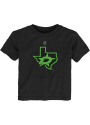 Dallas Stars Toddler Neon Logo T-Shirt - Black