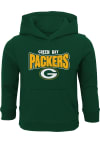 Main image for Green Bay Packers Toddler Green Draft Pick Long Sleeve Hooded Sweatshirt