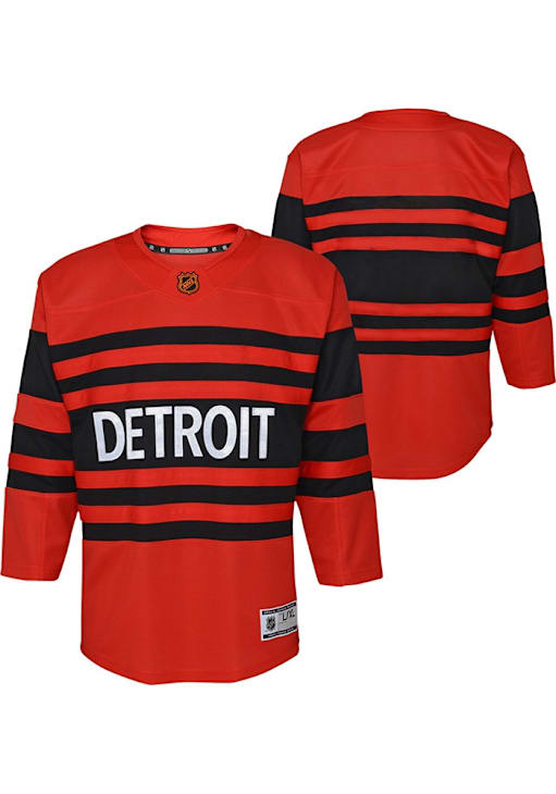 Detroit Red Wings Youth Red Reverse Retro Premier Hockey Jersey
