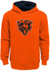 Main image for Chicago Bears Youth Orange Prime Long Sleeve Hoodie