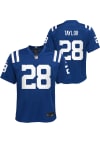 Main image for Jonathan Taylor Indianapolis Colts Youth Blue Nike Taylor Game Football Jersey