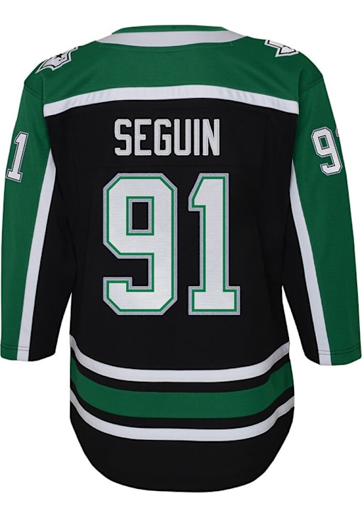 Dallas Stars Tyler Seguin Youth BLACK Reverse Retro Premier Hockey