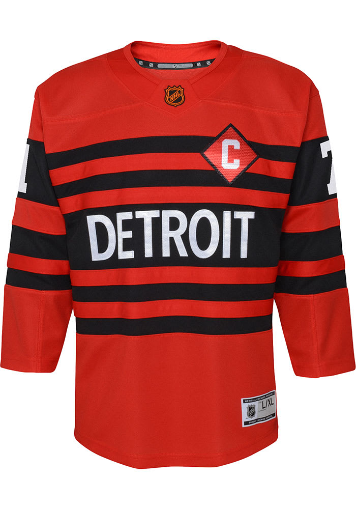 Detroit red deals wings youth jersey