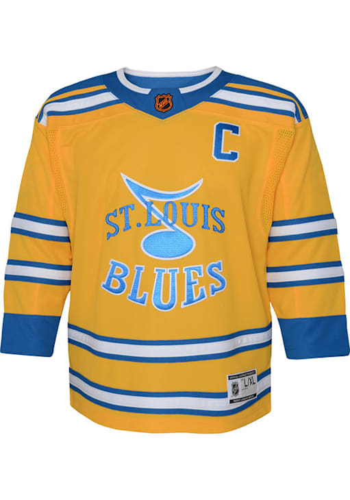St Louis Blues Ryan O'Reilly Toddler Reverse Retro Premier GOLD