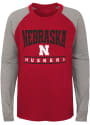 Nebraska Cornhuskers Youth Classic Raglan T-Shirt - Red