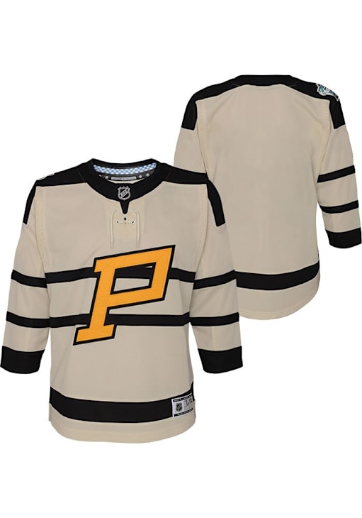 Pittsburgh Penguins Youth TAN 2023 Winter Classic Hockey Jersey