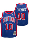 Main image for Dennis Rodman  Mitchell and Ness Detroit Pistons Youth Swingman Blue Basketball Jersey