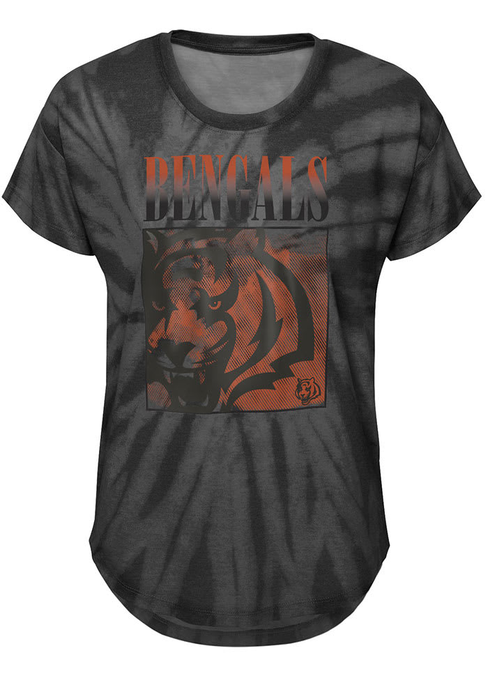 tie dye bengals shirt