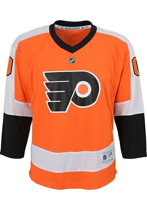 Gritty  Philadelphia Flyers Youth Orange Replica Home Hockey Jersey