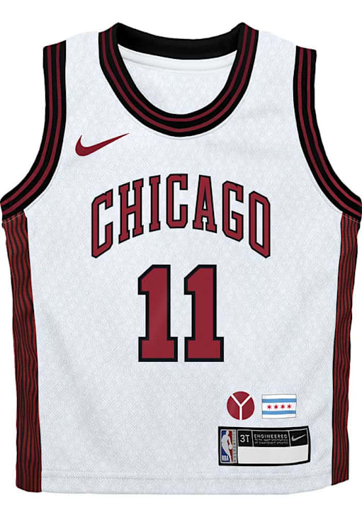 Demar DeRozan  Nike Chicago Bulls Toddler White City Edition Replica Jersey Basketball Jersey