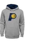 Main image for Indiana Pacers Youth Grey Prime Long Sleeve Hoodie