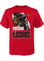 Chicago Blackhawks Youth Bucket Head T-Shirt - Red