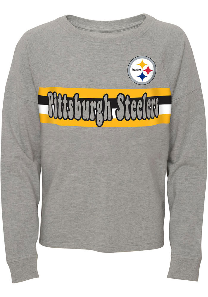 Steelers striped outlet shirt