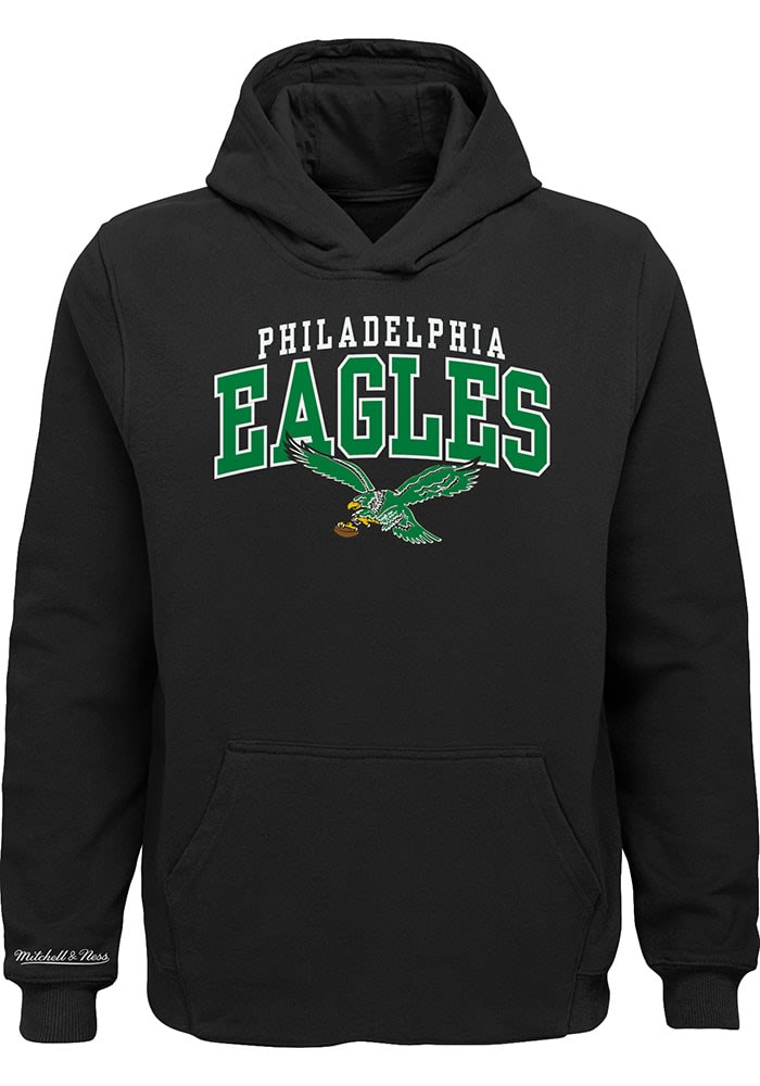 Mitchell Ness Logo Arch Hoodie Philadelphia Eagles